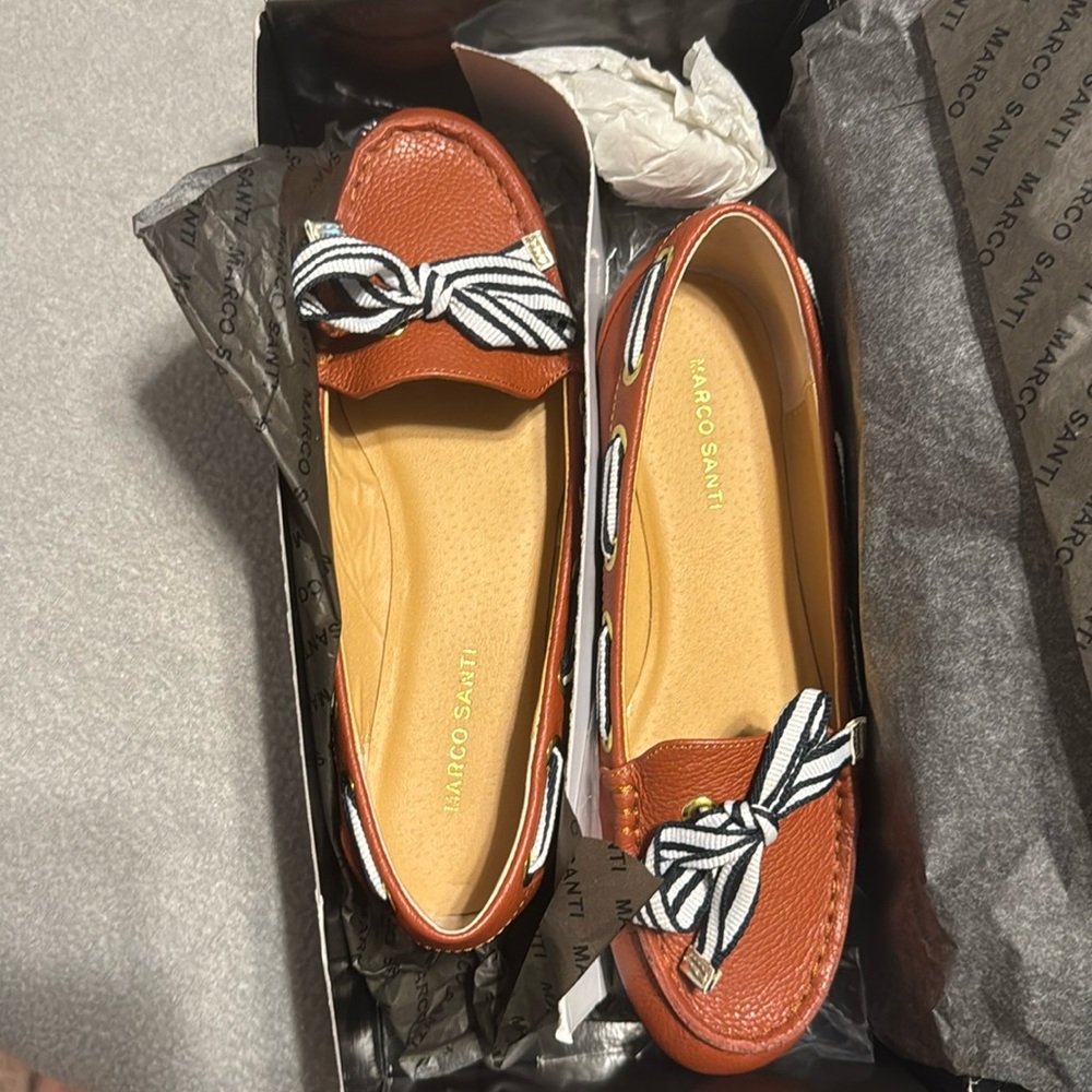 NIB Marco Santi Constance Loafers 6.5